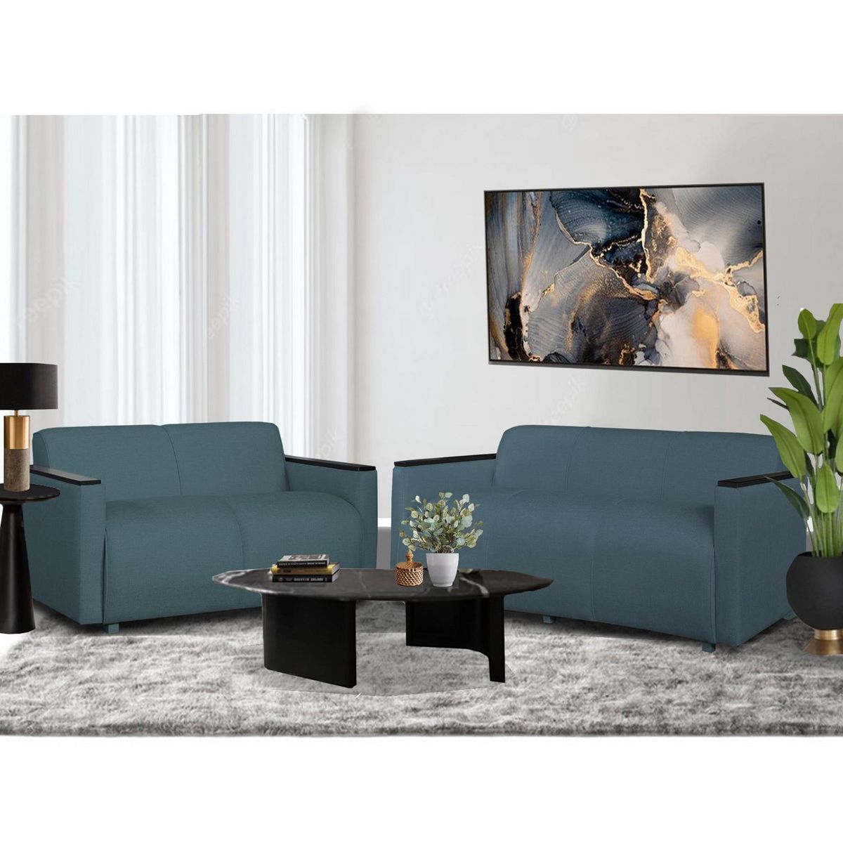 CASA BELLA - Juego de Sala 3-2 Cuerpos Nepal