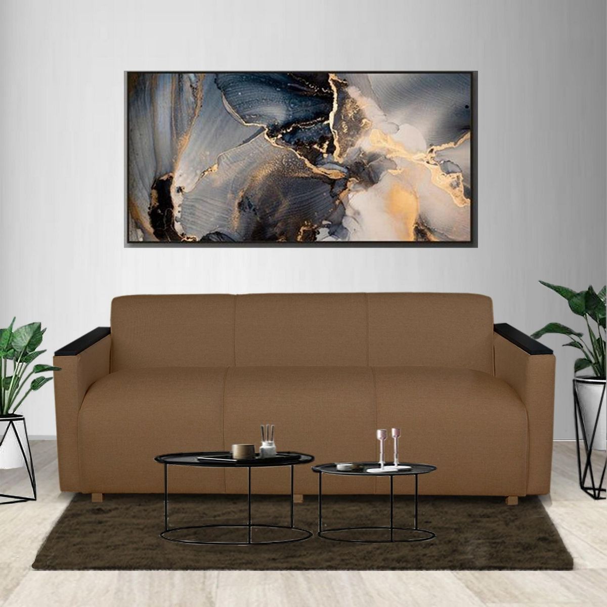 CASA BELLA - Sofá 3 Cuerpos Nepal