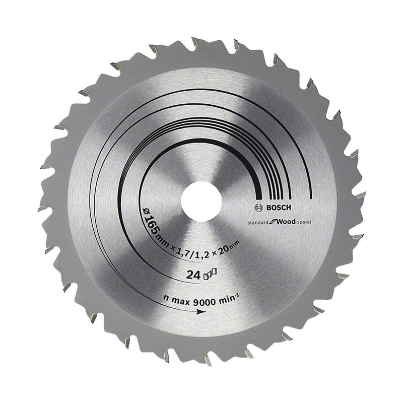 BOSCH - Disco Sierra 165MM  24D