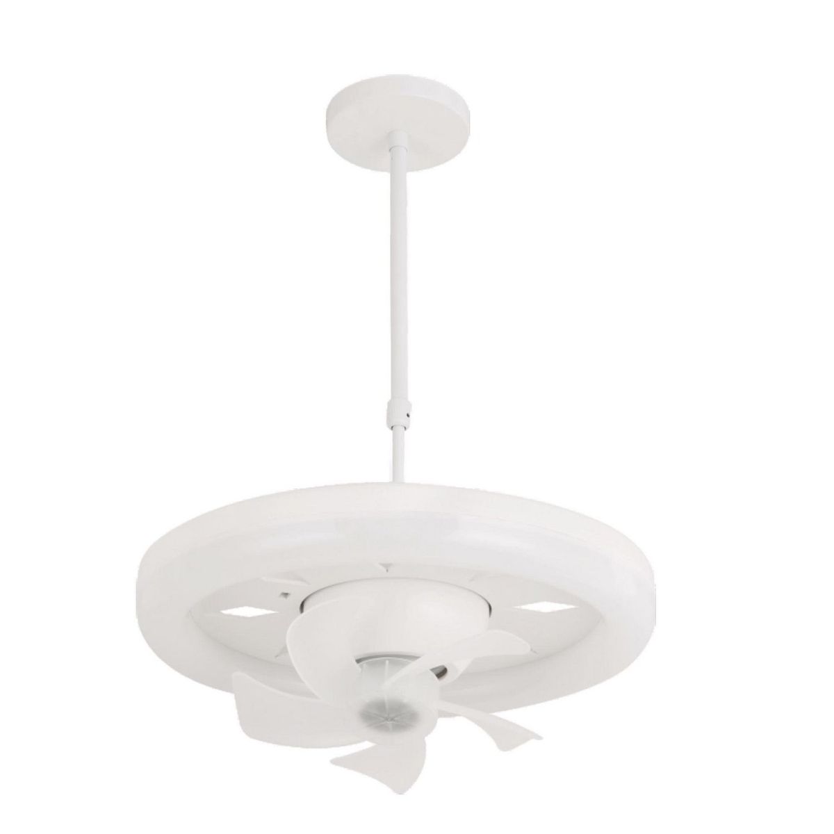 OPALUX - Ventilador con Luz LED 60W Tricolor