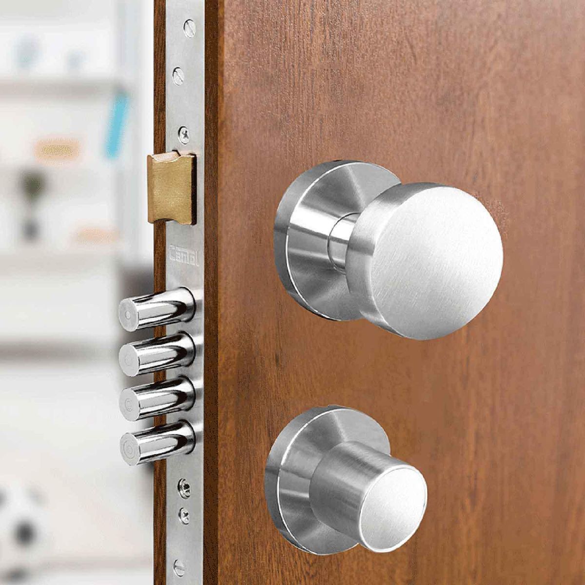 CANTOL - Cerradura Inteligente Cantol 60 Manija Estandar Inox