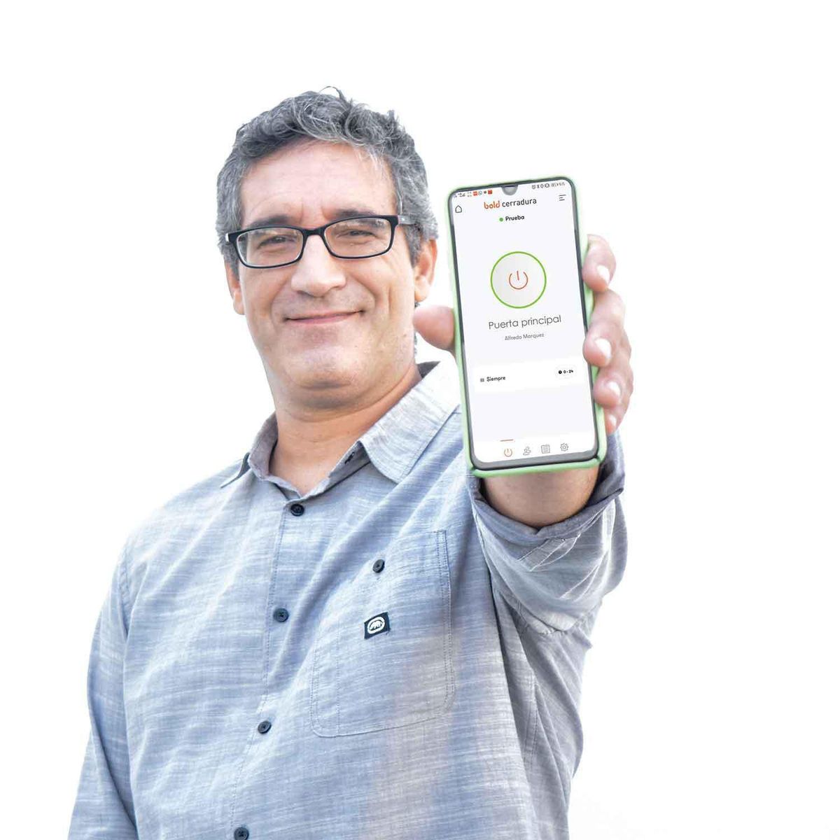 CANTOL - Cerradura Inteligente Cantol 60 Manija Cuadrada Inox