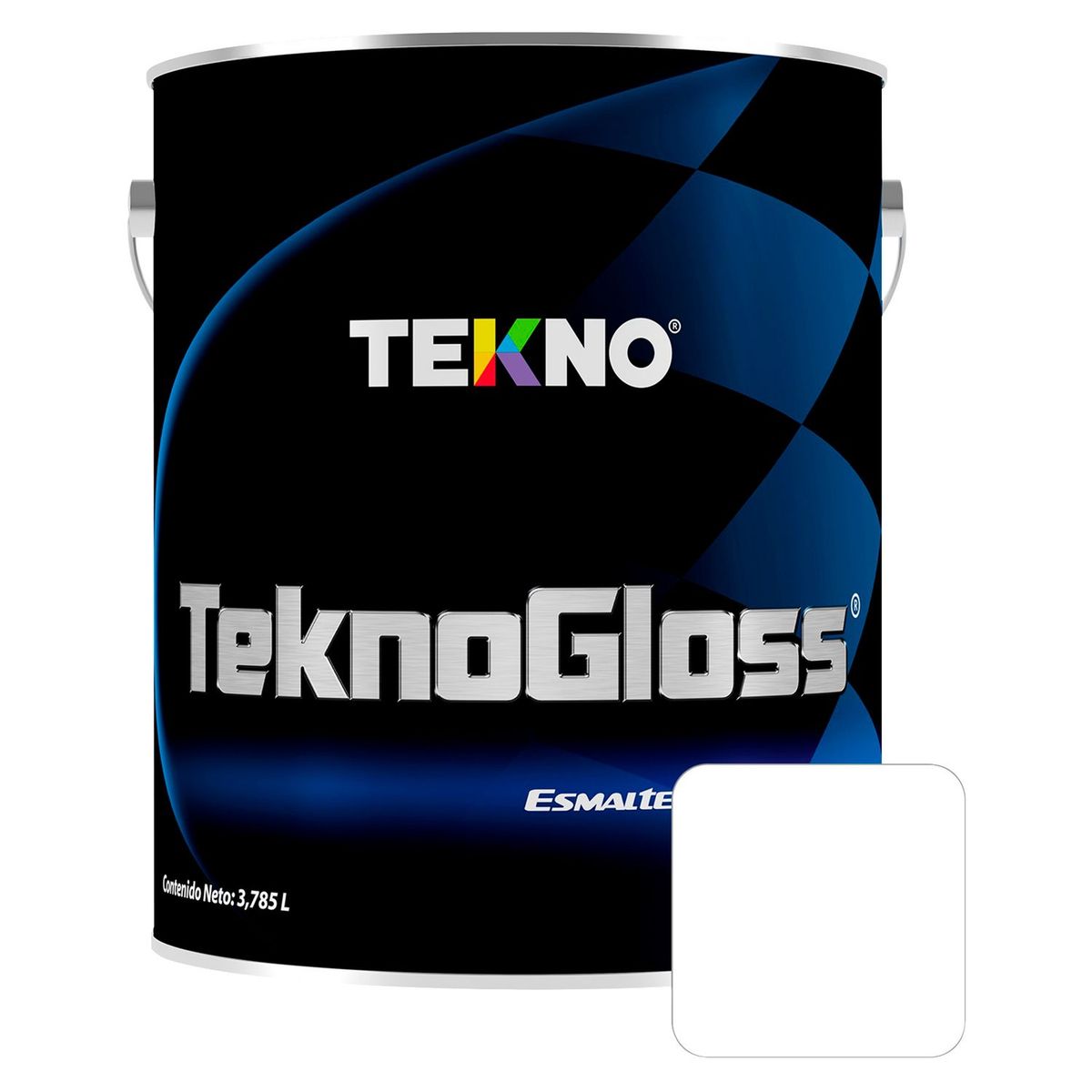 TEKNO - Esmalte Automotriz Teknoglos Blanco 1 gl