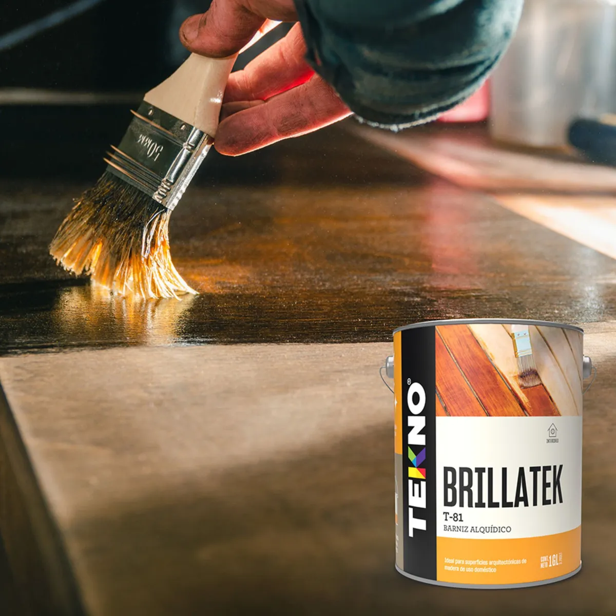 TEKNO - Barniz T-81 Transparente 1 gl