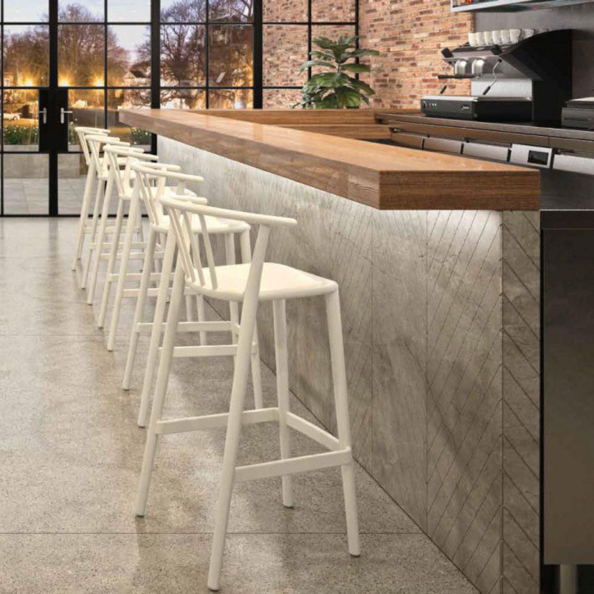 ZIYAZ - Silla Bar Woody H65 Arena