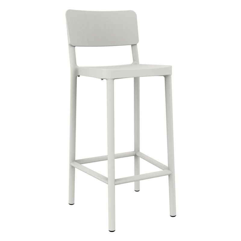 ZIYAZ - Silla Bar Lisboa H77 Blanco