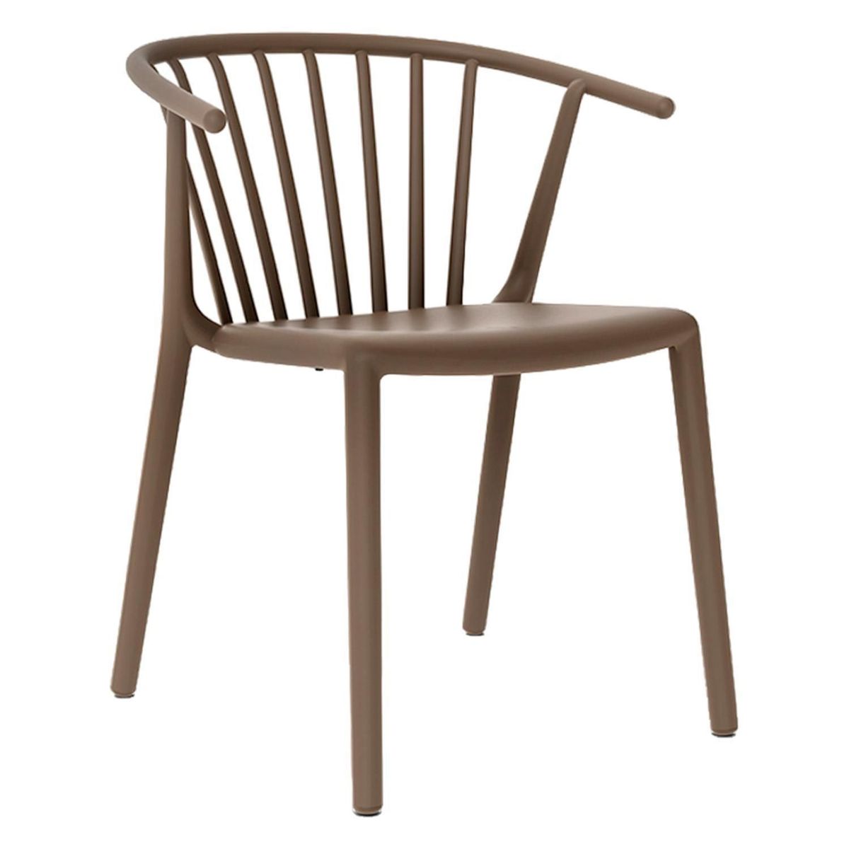 ZIYAZ - Silla de Comedor Woody Chocolate