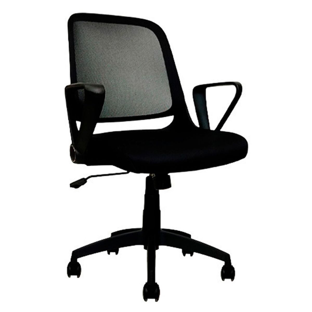 Silla de Oficina Camberra Negra, marca ZIYAZ - Foto Principal