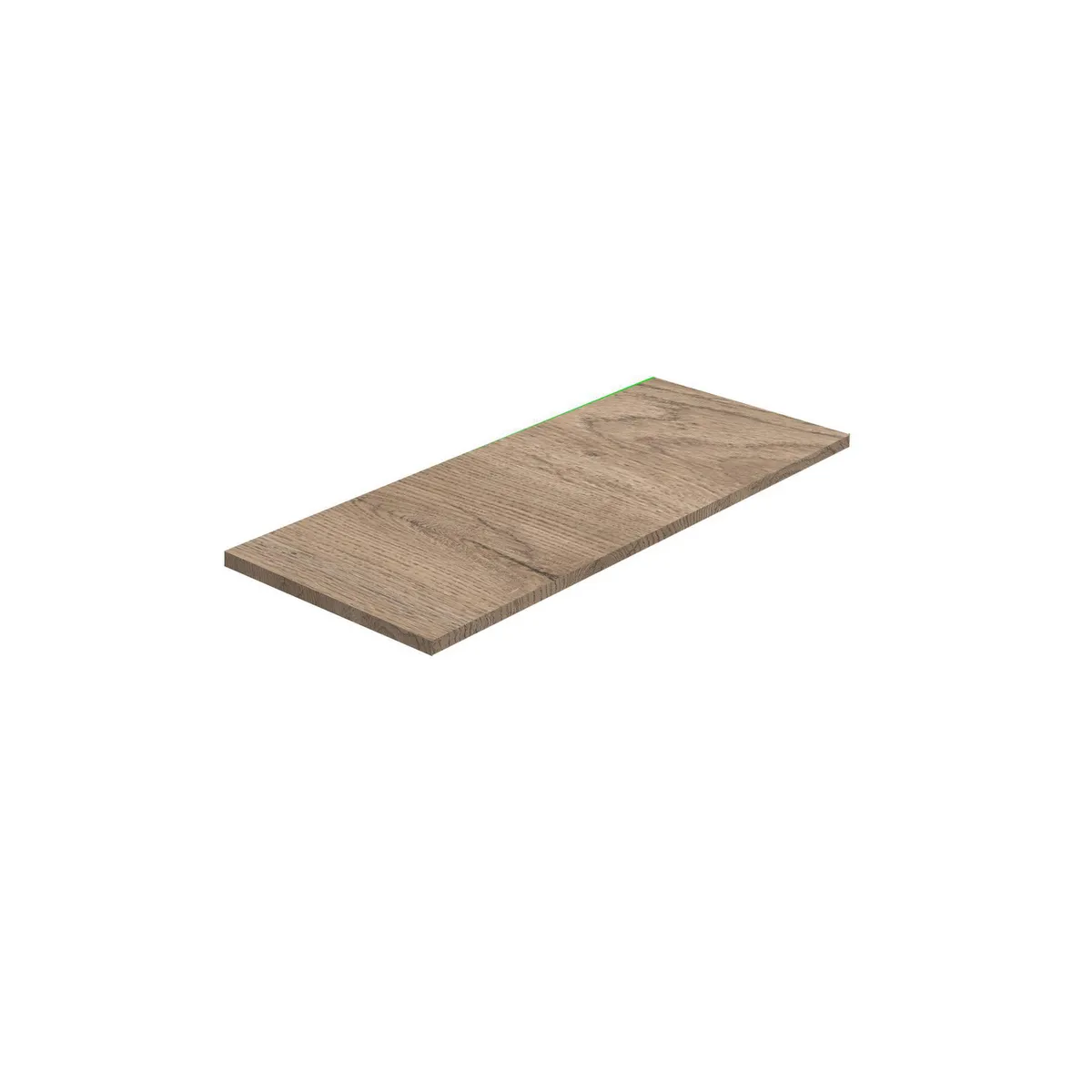 LUCANAS FURNITURE - Repisa Flotante de Melamina Macadamia 25x60cm