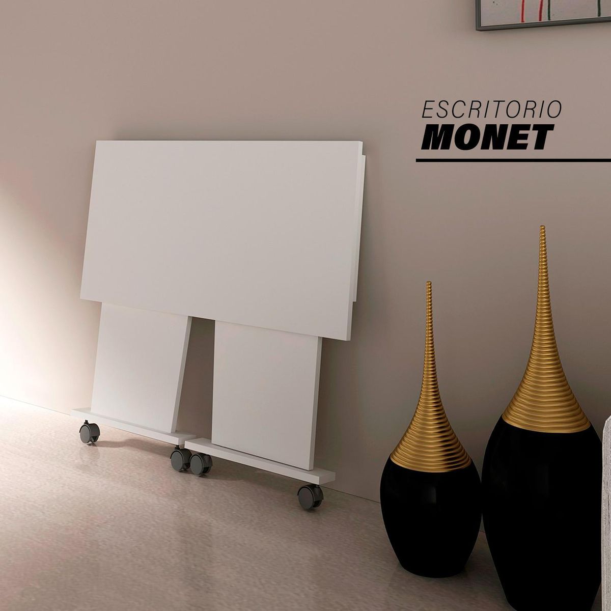 BONNO - Escritorio con Ruedas Monet