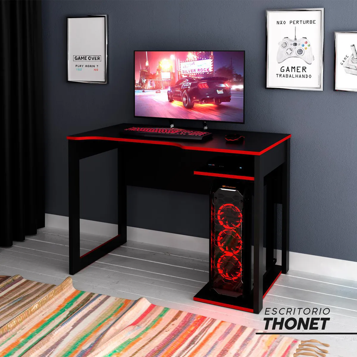 BONNO - Escritorio Gamer Thonet
