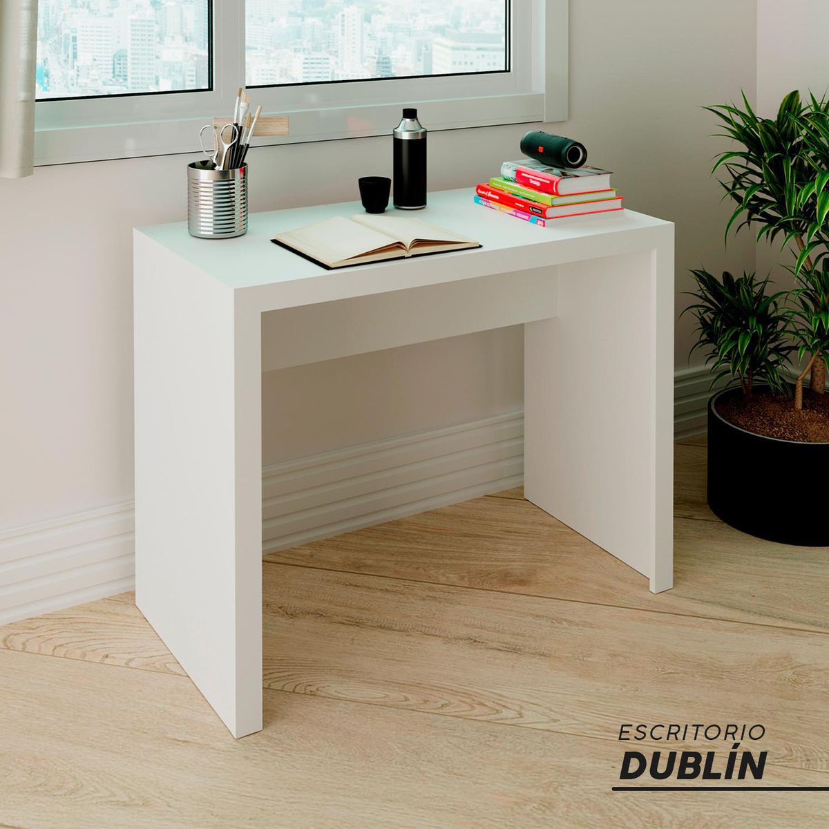 BONNO - Escritorio Dublin Blanco