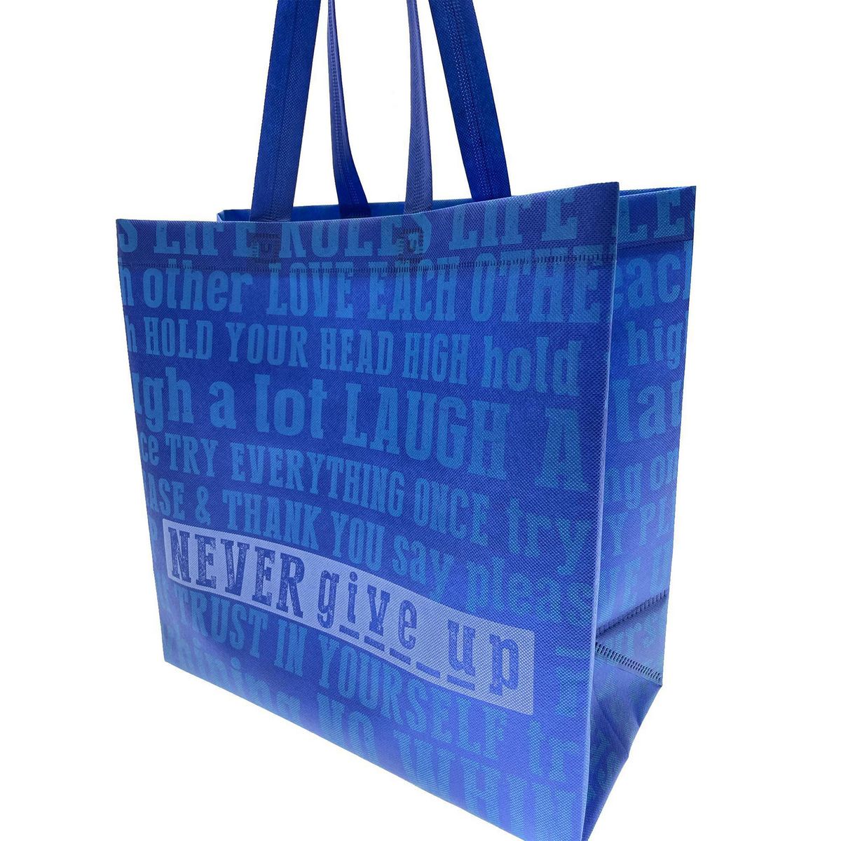 UNIBAG - Bolsa Reutilizable Never Give Up