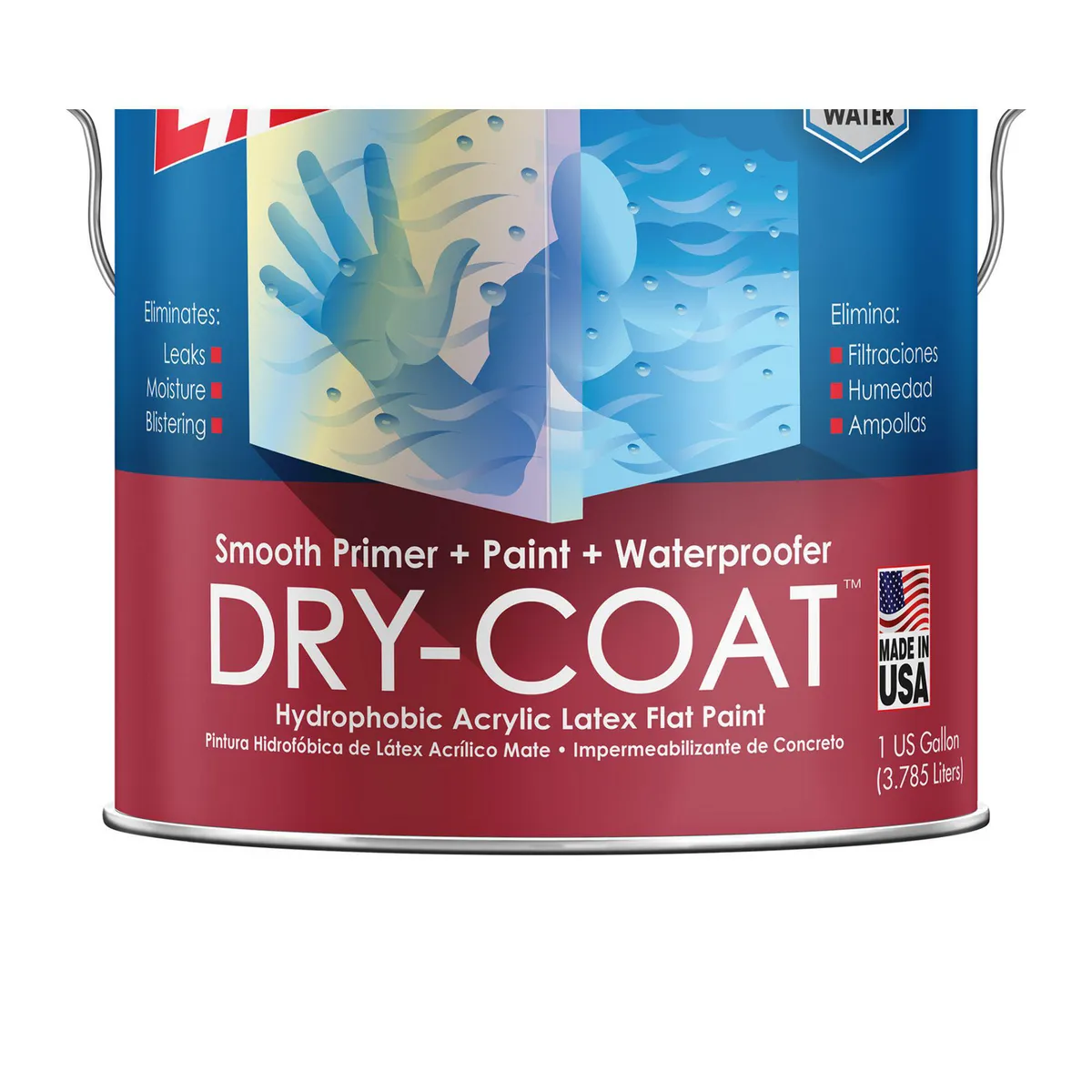 LANCO - Esmalte impermeabilizante Dry Coat Lanco Blanco 1 gl