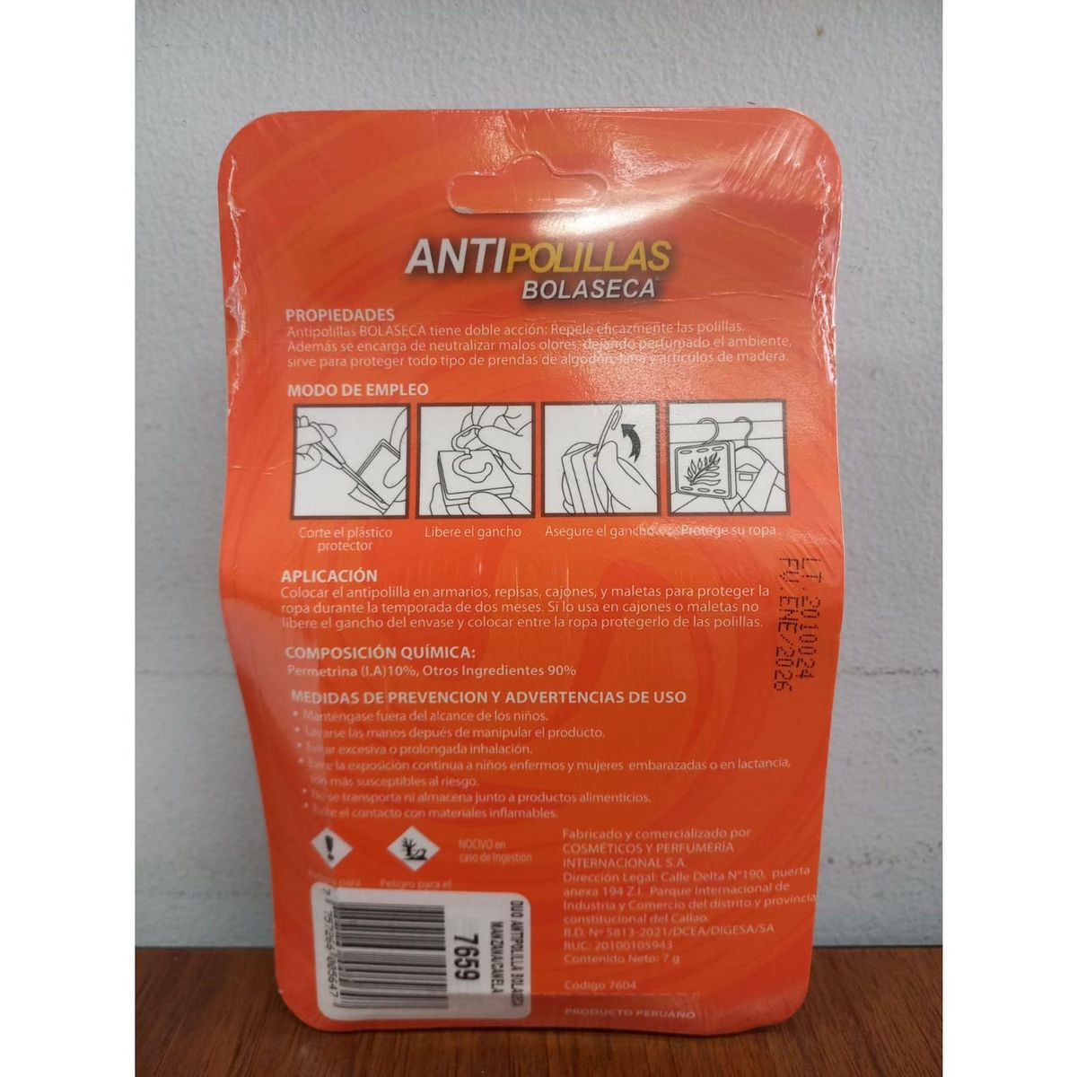 BOLASECA - Duo Antipolilla  Manzana Canela