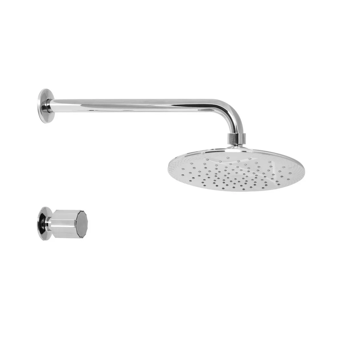 VAINSA - Monocomando Ducha Cromada con Salida Chaska Vainsa