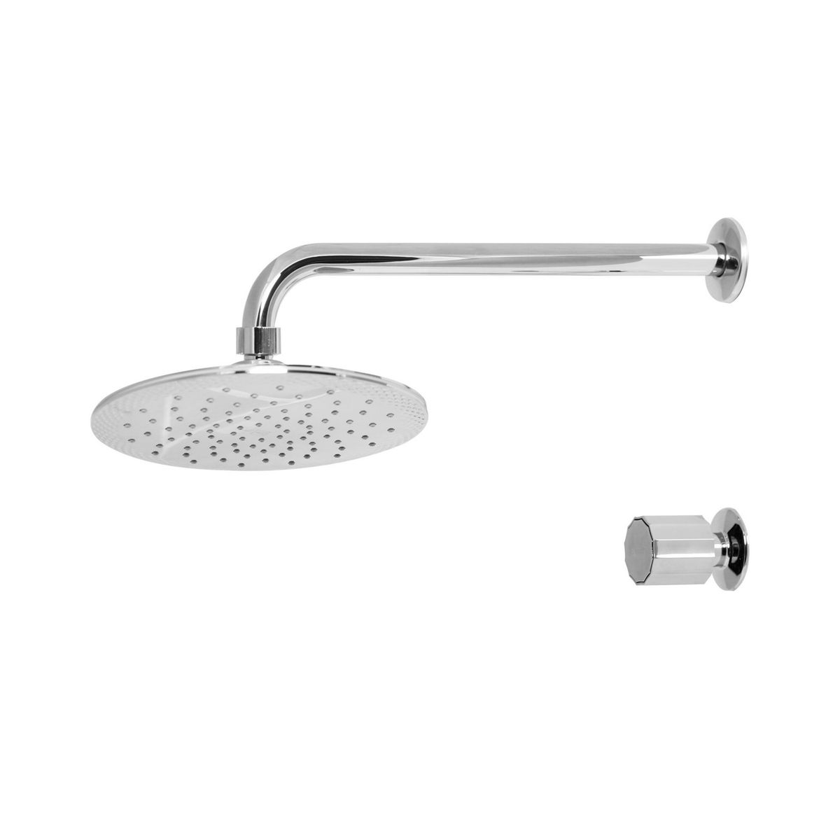 VAINSA - Monocomando Ducha Cromada con Salida Chaska Vainsa