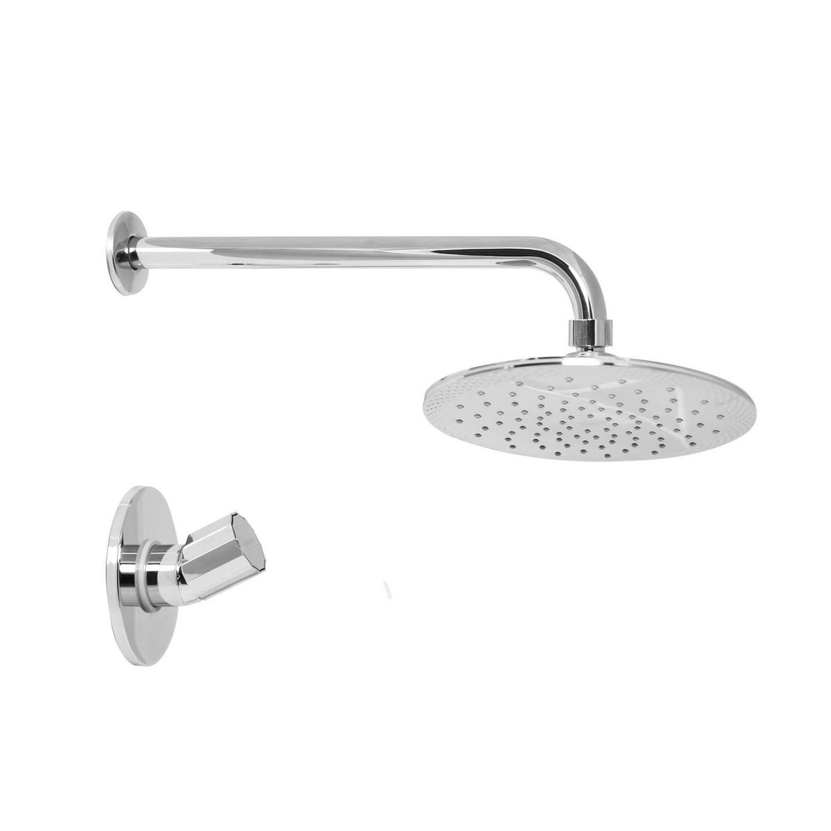 VAINSA - Monocomando Ducha Cromada con Salida Chaska