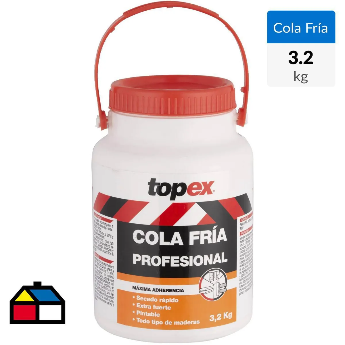 TOPEX - Cola fria Profesional Topex 3.2 kg