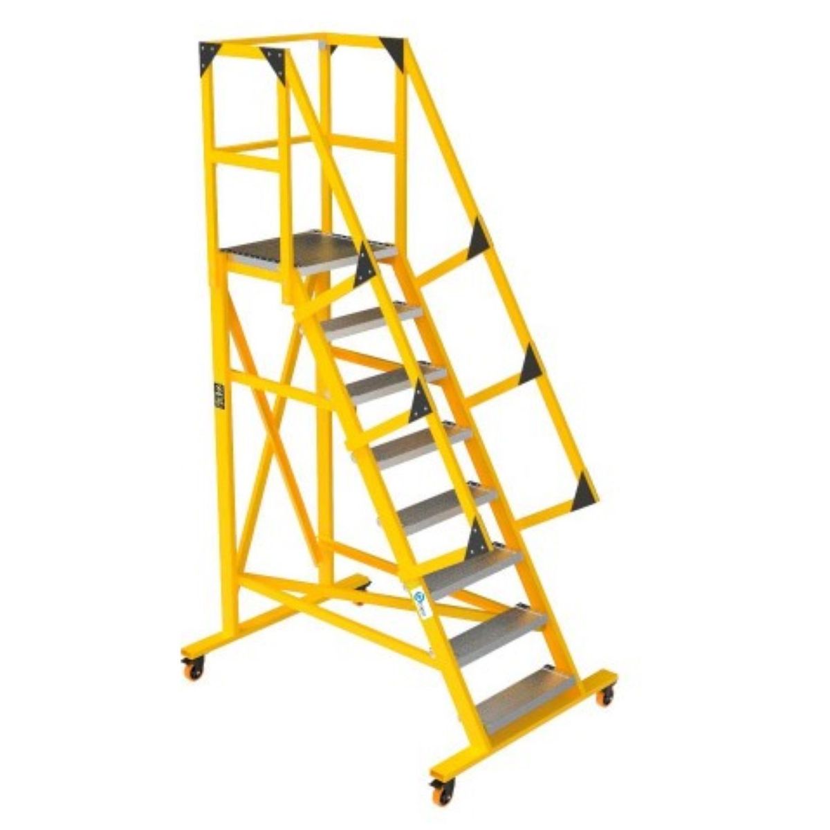 Escalera Tipo Avión 8 Pasos Fibra de Vidrio 2.90m, marca  - Foto Principal