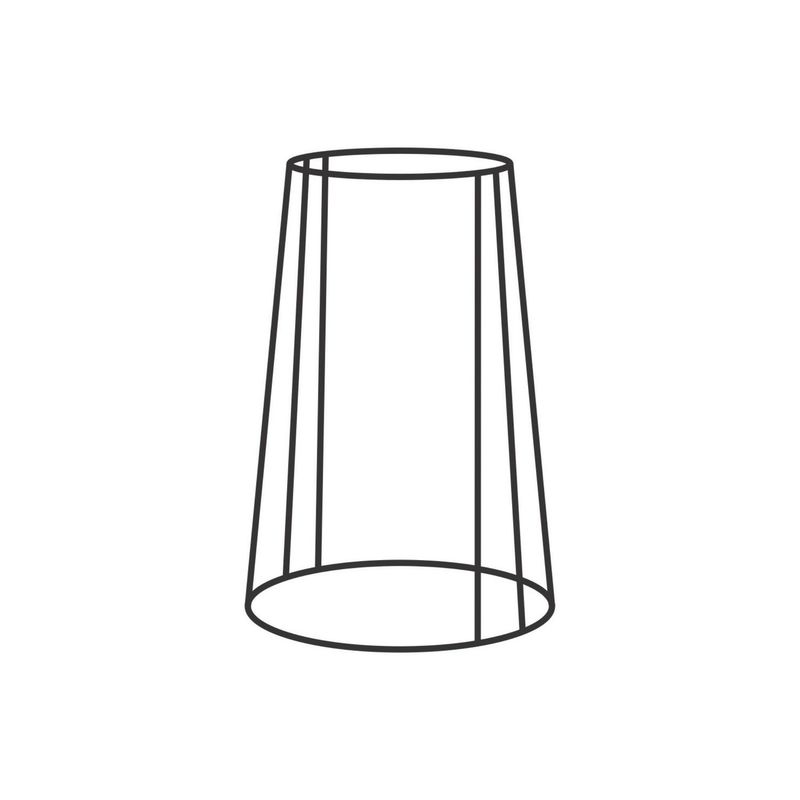  - Porta Macetas de Pie Round 55cm
