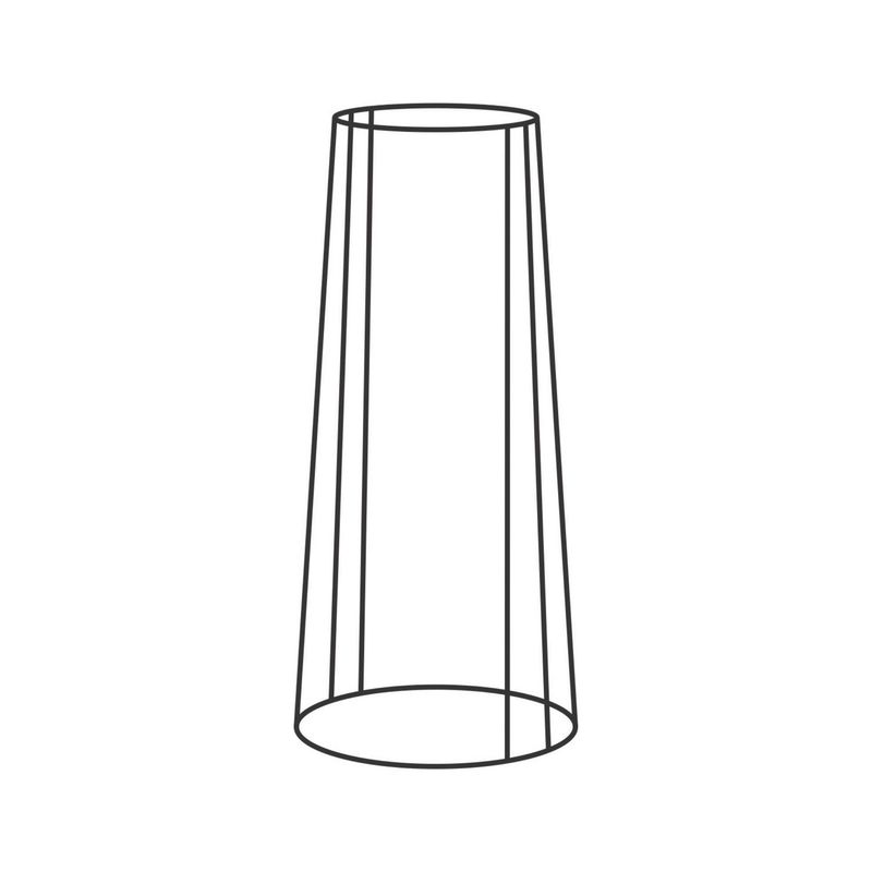  - Porta Macetas de Pie Round 70cm