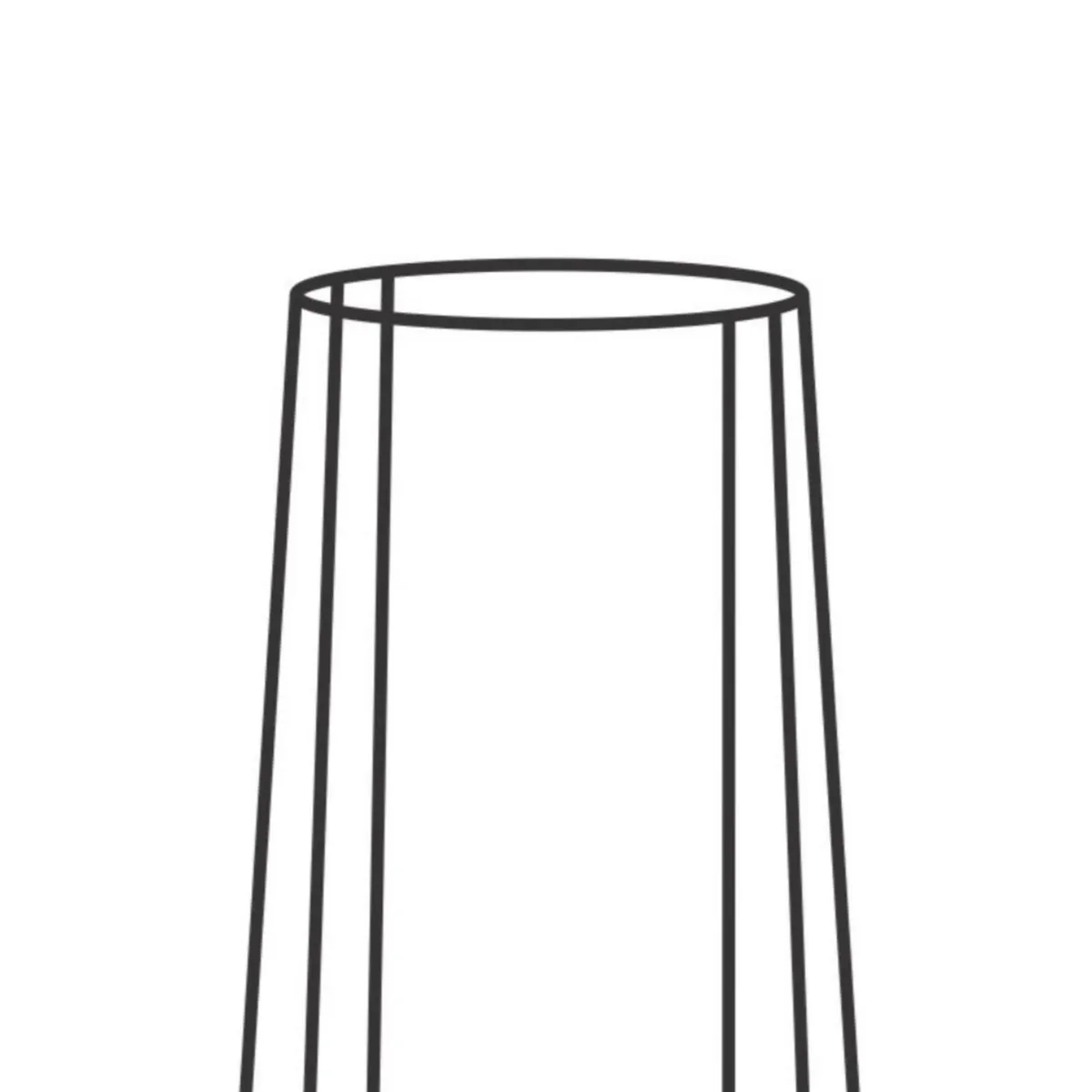 GENERICO - Porta Macetas de Pie Round 70cm