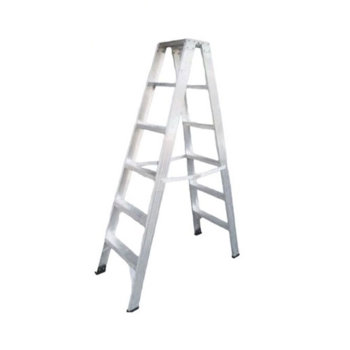  - Escalera Tijera Doble Ascenso 6 Pasos Aluminio 1.83m