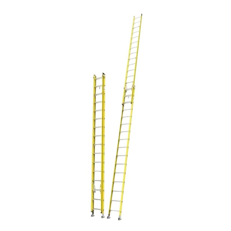  - Escalera Telescópica 32 Pasos Fibra de Vidrio 4.93m