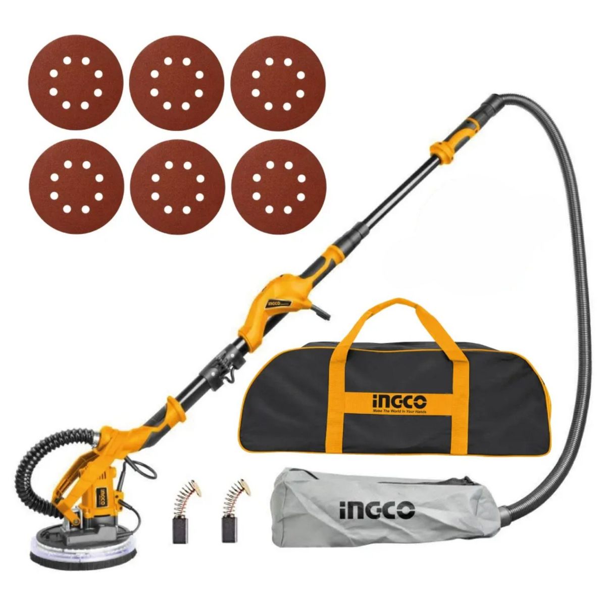  - Lijadora de Pared/Drywall 1050W INGCO DWS10501