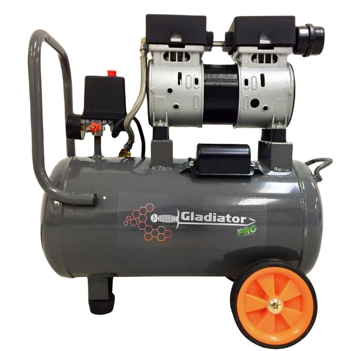 GLADIATOR - Compresor de Aire sin Aceite 220V