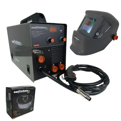 Soldadora Inverter 220V - 200A M�scara Gladiator