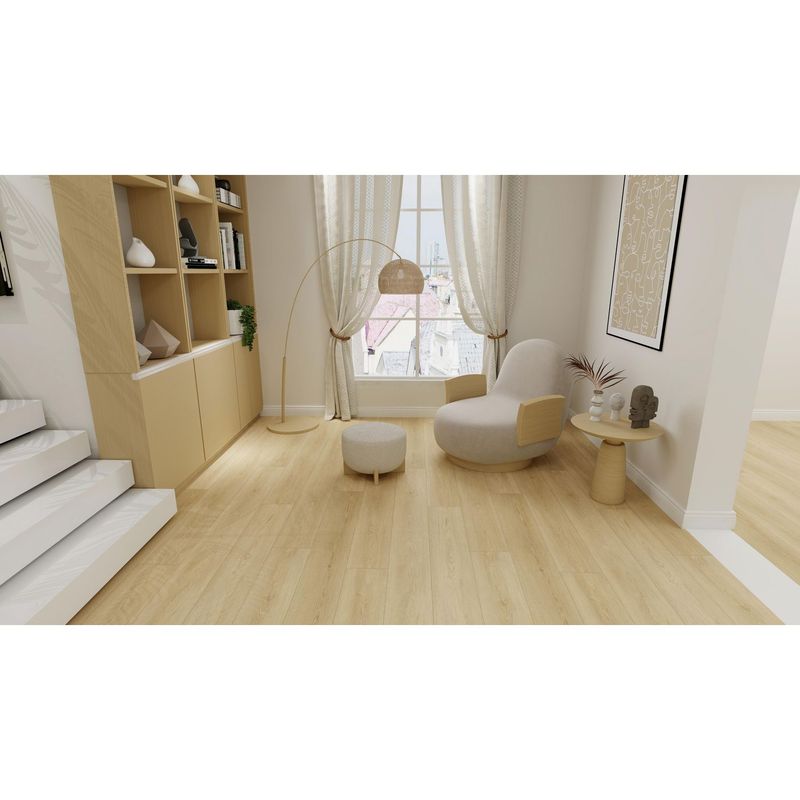 KLIPEN - Piso SPC Lignum Cream Oak 18.3x121.9cm 5mm - Venta por caja