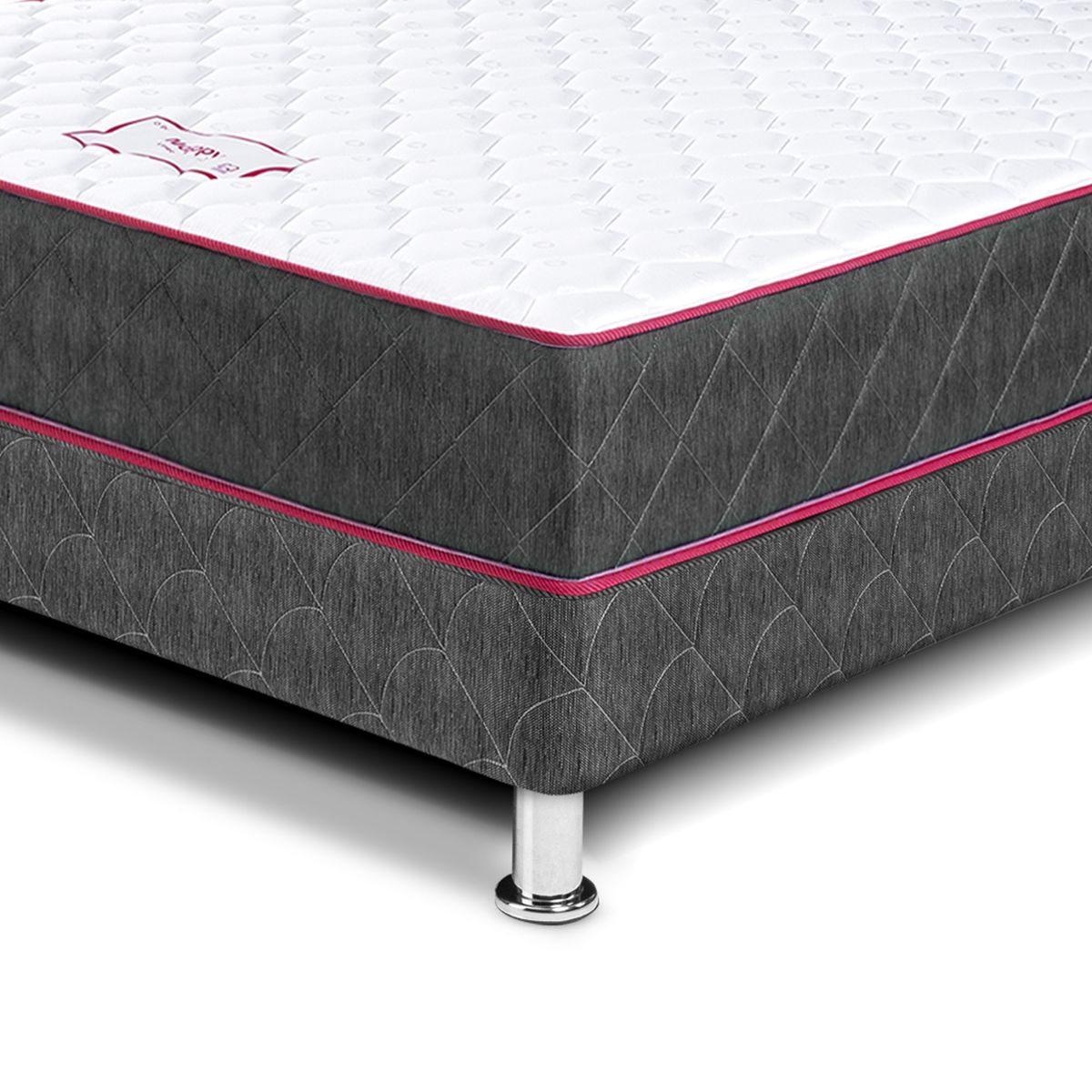 PARAISO - Cama Nappy 1.5 Plazas + Almohada + Protector