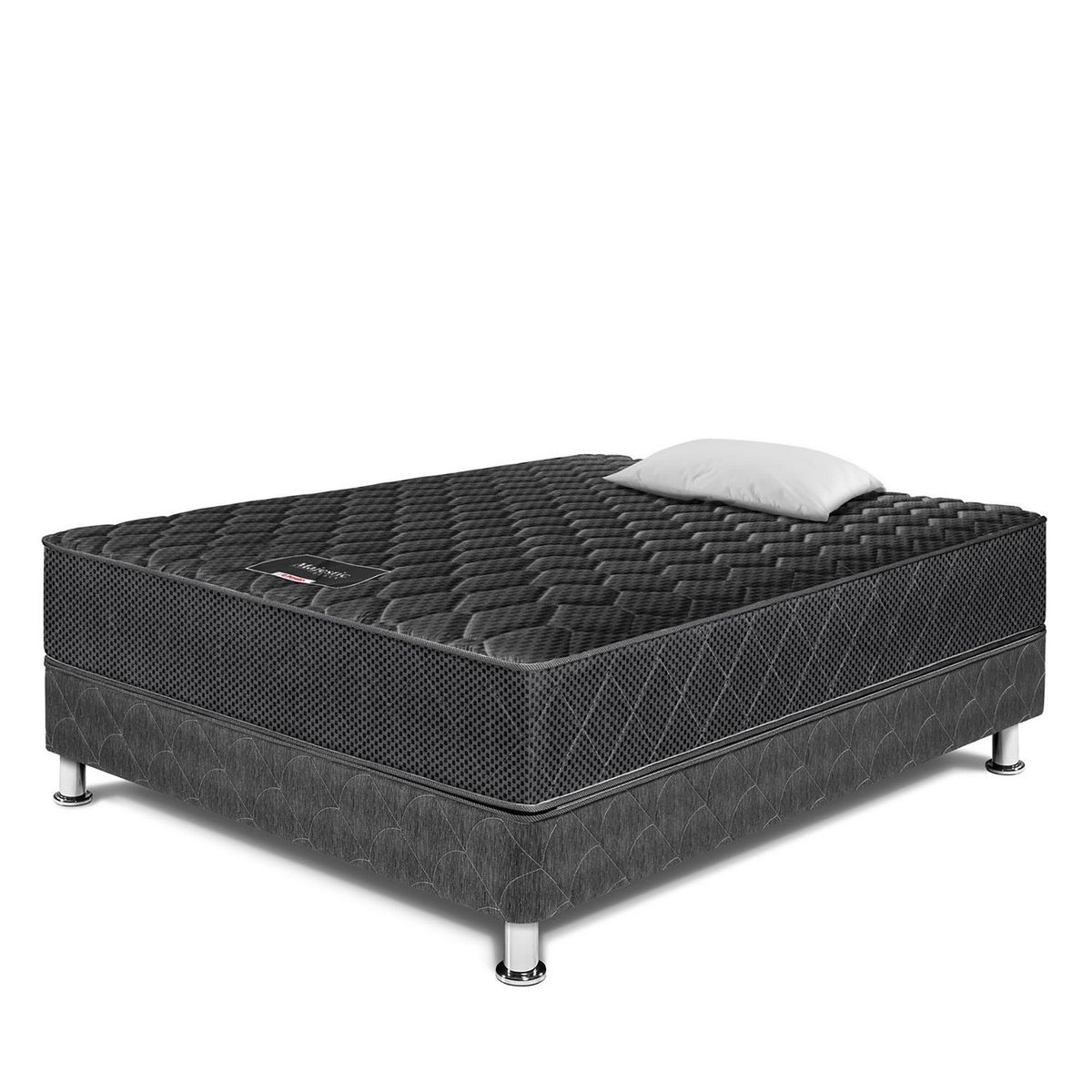 PARAISO - Cama Paraíso Majestic 1.5 Plazas + Almohada + Protector
