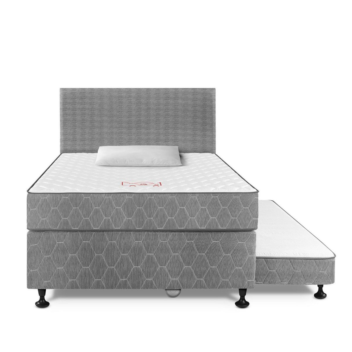 PARAISO - Dormitorio Diván 1.5 Plazas + Almohada + Protector