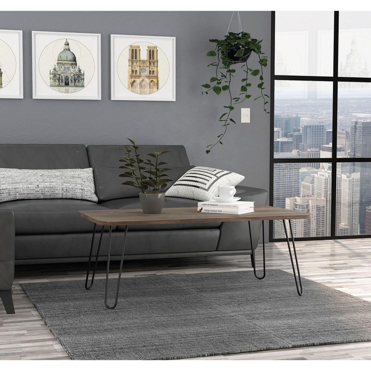 TUHOME - Mesa de Centro Andorra