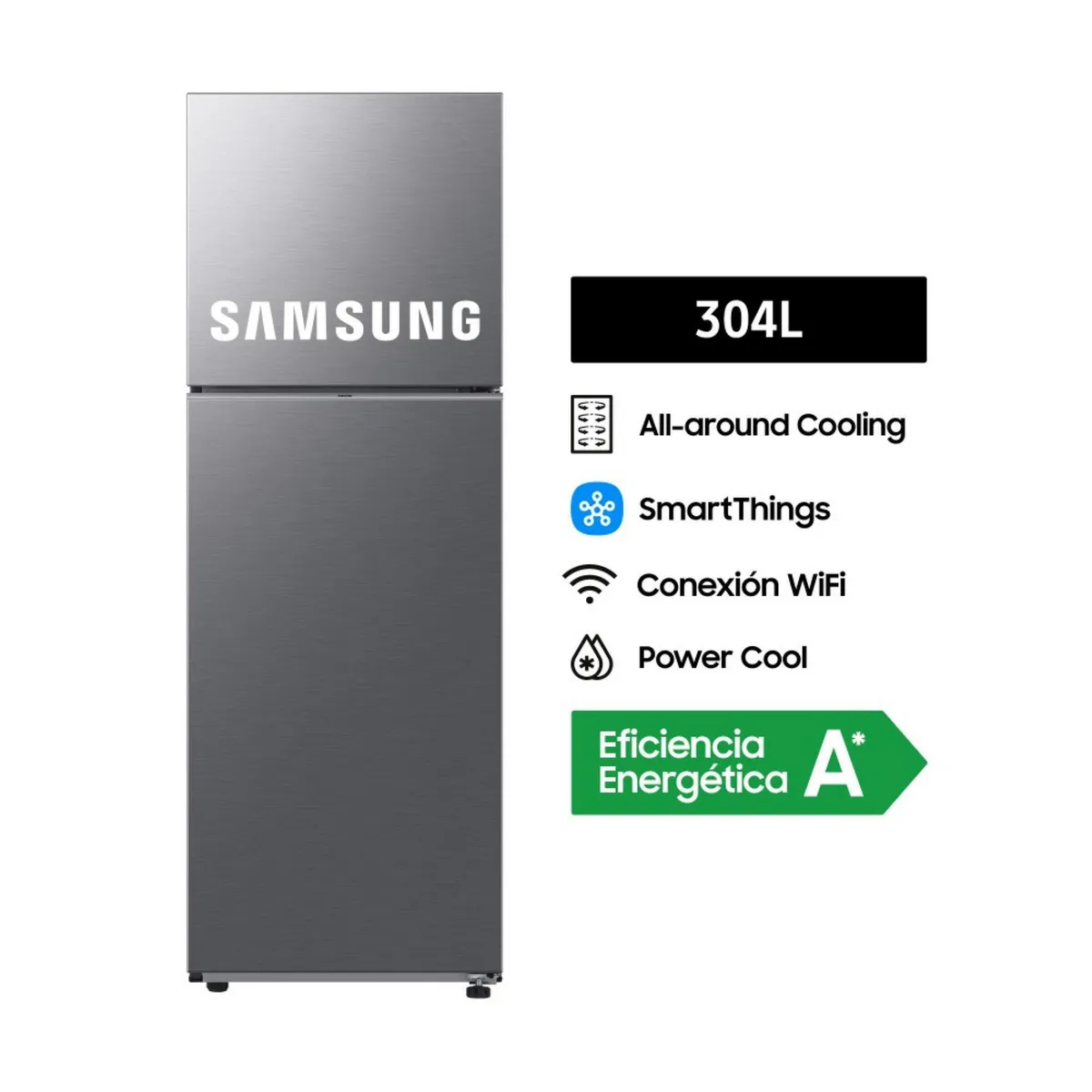 SAMSUNG - Refrigeradora Samsung Rt31Dg5120S9Pe 304 L