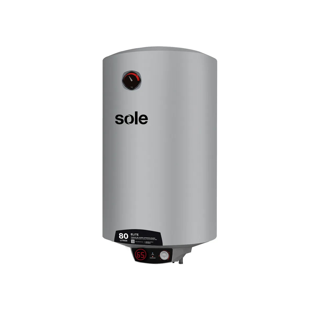 SOLE - Terma Eléctrica Sole Elite 80L P/Pared