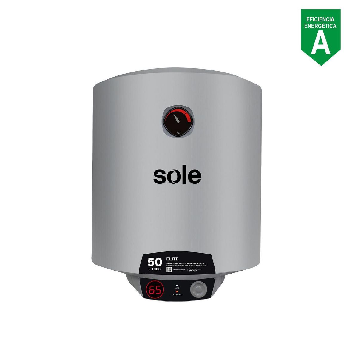 SOLE - Terma Eléctrica Sole Elite 50L P/Pared