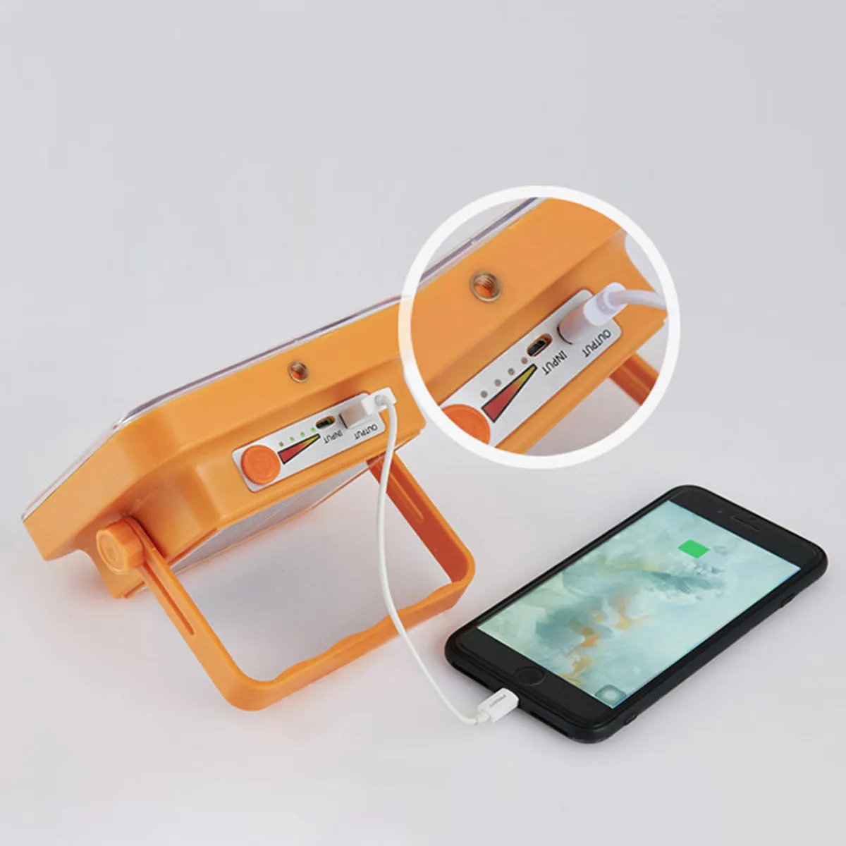 ILUMA - Reflector Solar de Emergencia 3 en 1 100W Powerbank