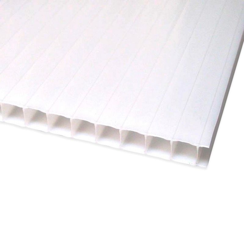 POLYARQ - Techo de Policarbonato Alveolar Ice 1.05m x 2.95m x 10mm