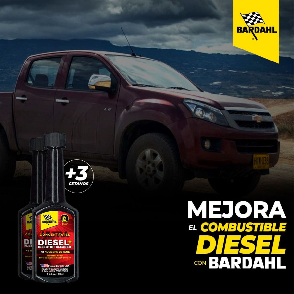  - Aditivo Diesel Cleaner para Motores CRDI (Common Rail Diret Injection)