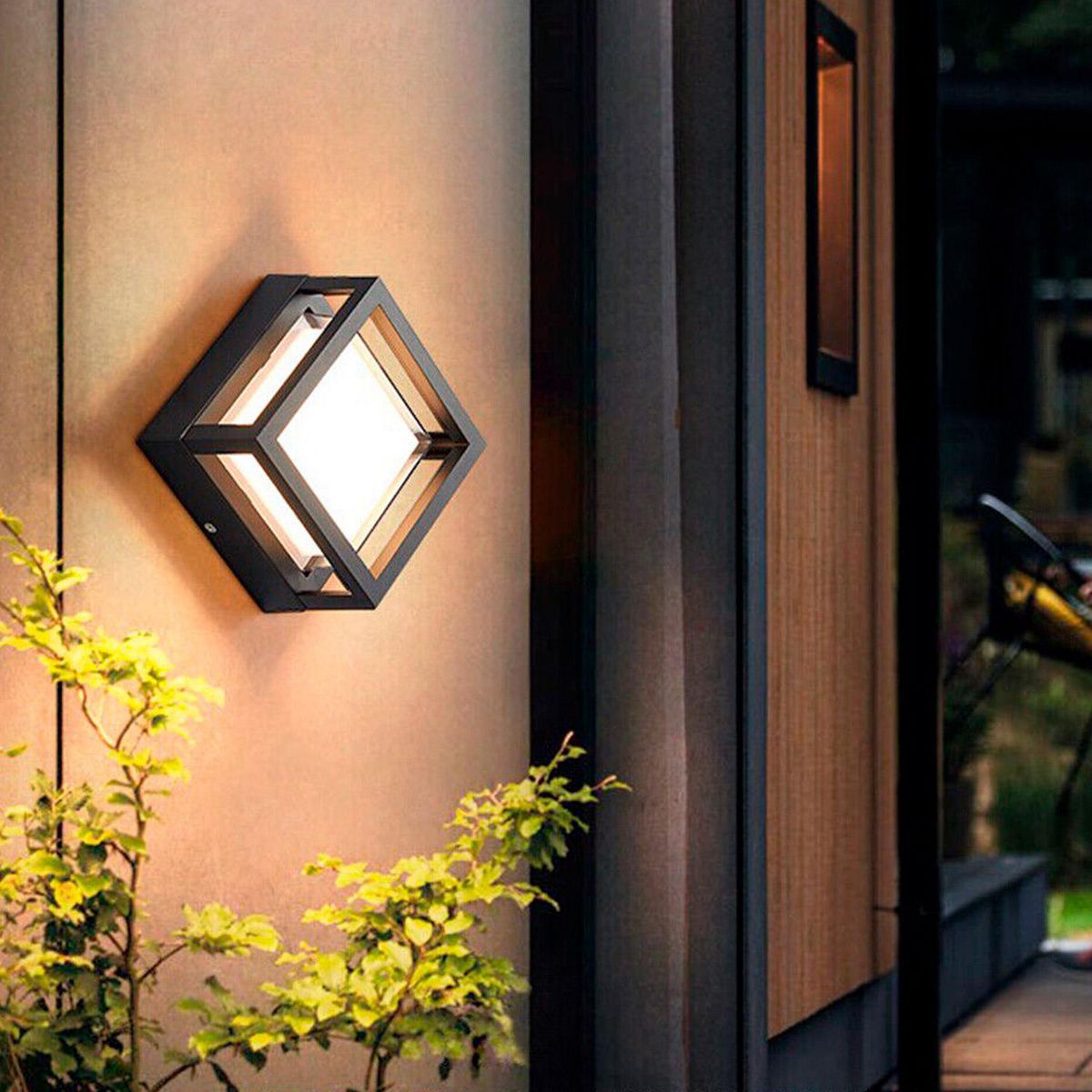 LIGHTECH - Braquete de Pared Exterior Bora 3 Luces 15W IP65