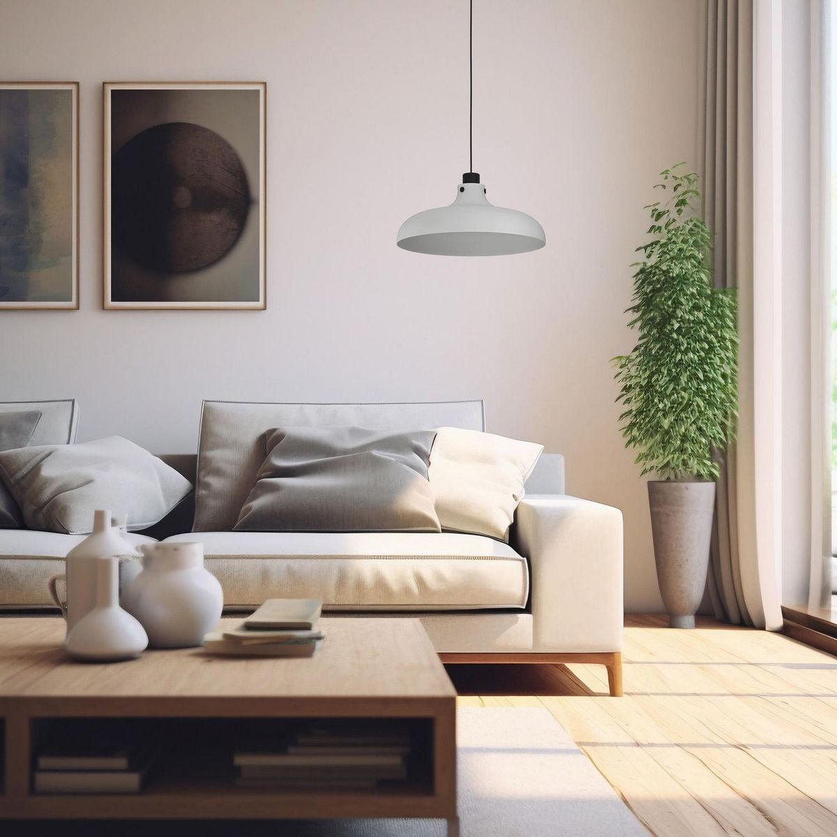 EGLO - Lampara de colgar MATLOCK EGLO 1L