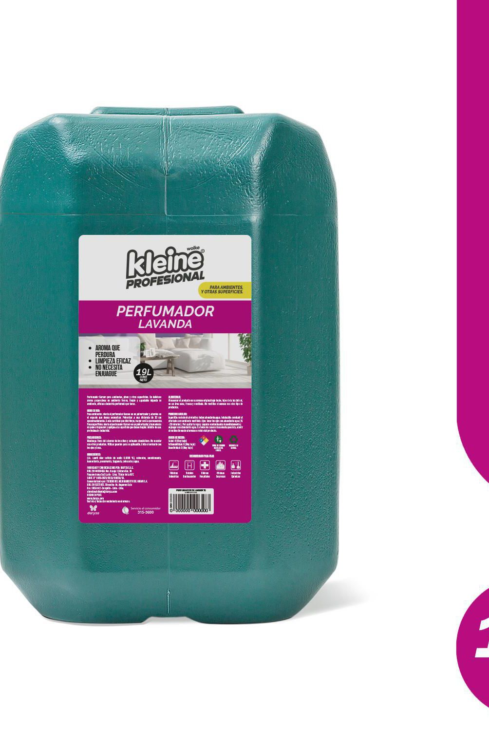  - Perfumador de Ambiente Lavanda 1 Bidón