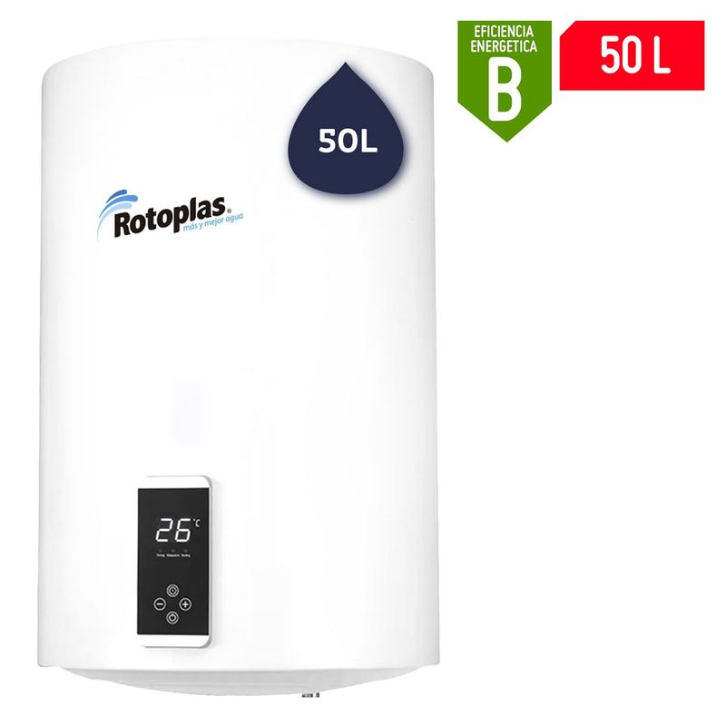 ROTOPLAS - Terma Eléctrica Rotoplas Digiterma 50L