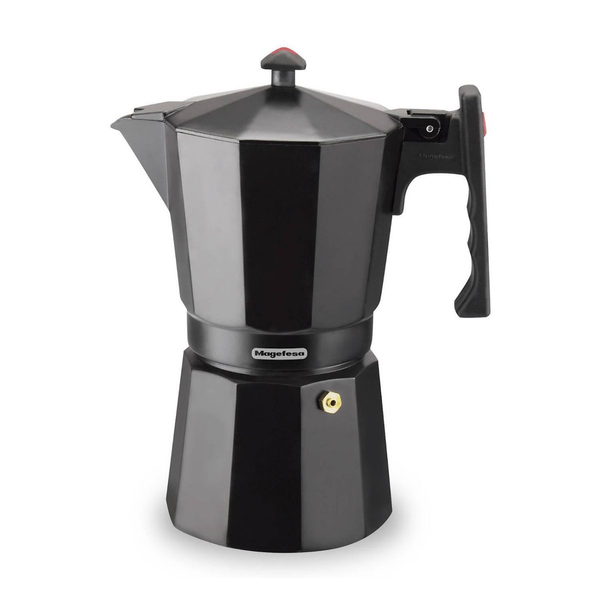MAGEFESA - Cafetera de Aluminio Colombia 6 Tazas Negro