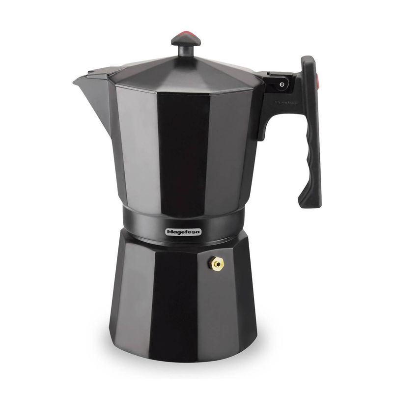 MAGEFESA - Cafetera De Aluminio Colombia 6 Tazas Negro