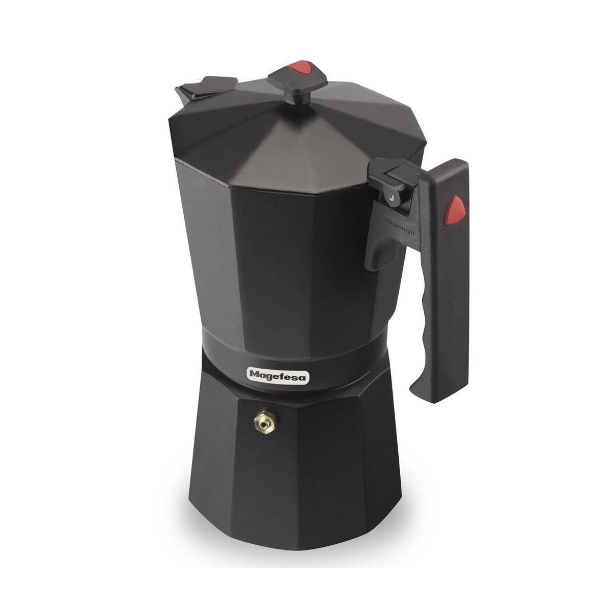 MAGEFESA - Cafetera de Aluminio Colombia 6 Tazas Negro